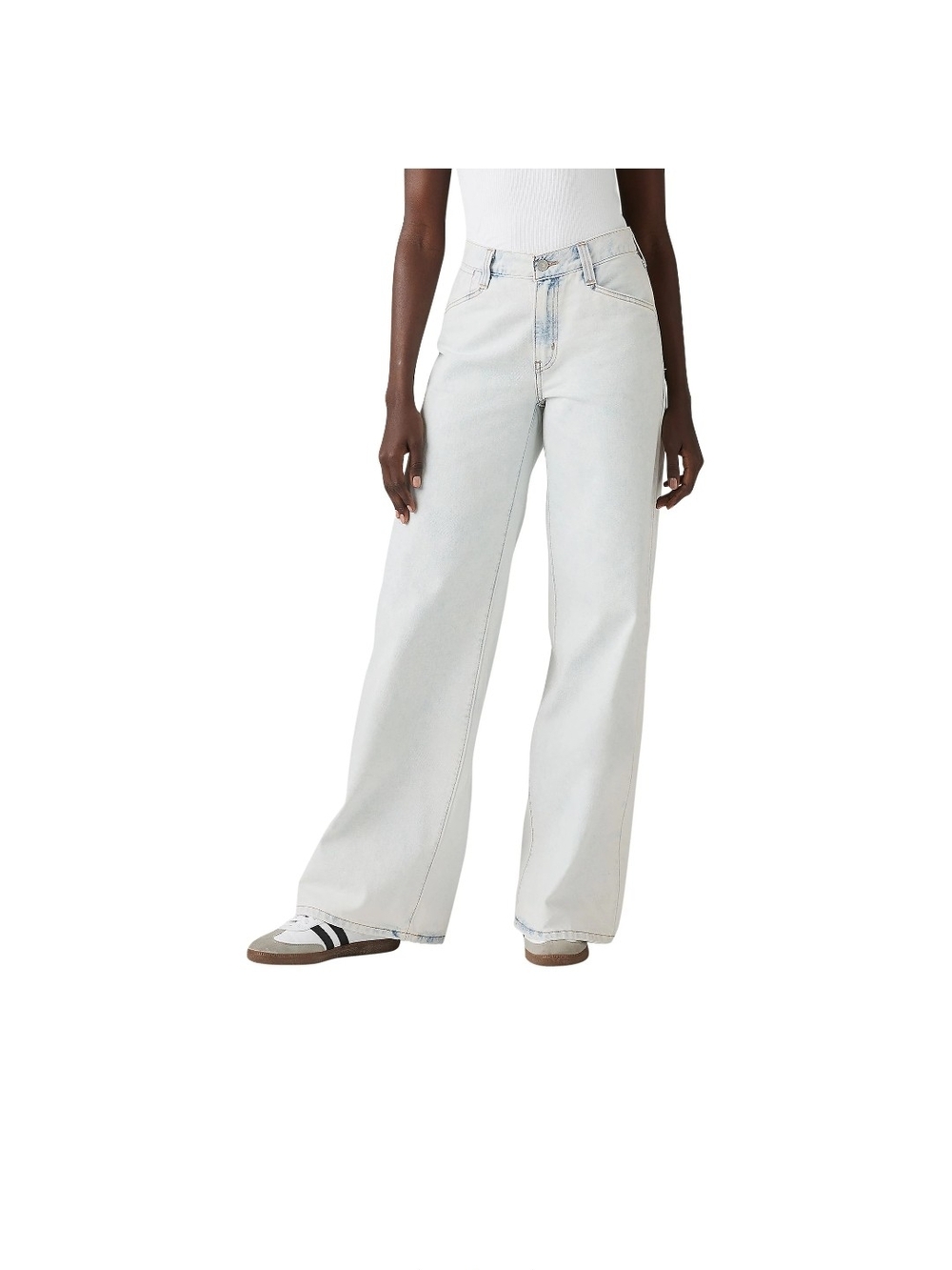 Levi's Women's Wide Leg Jeans in Light Blue